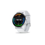 GARMIN Montre de sport Venu 3 Steinweiss / Silber