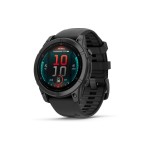 Garmin Fenix E, 47mm, Stainless Steel/Black