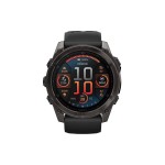 GARMIN Montre de sport Fenix 8 AMOLED Sapphire, 51 mm Anthracite