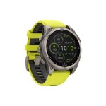 Garmin Fenix 8 Solar Sapphire, 47mm, Amp Yellow/Graphite Band