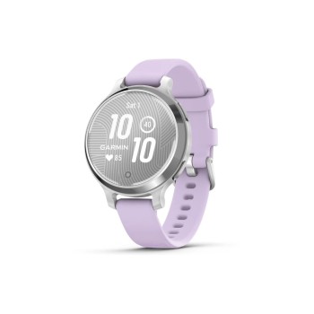 Garmin Lily 2 Active, Silver/Jasmine Purple, Silikonarmband Garmin Lily 2 Active, Silver/Jasmine Purple, Silikonarmband