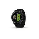 GARMIN Montre de sport GPS Approach S50 schwarz, Band 20mm