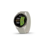 Garmin Approach S50, elfenbein/cremegold, Band 20mm