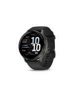 GARMIN Montre de sport GPS Venu 4 - 45 mm Gris/Noir