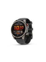 GARMIN Montre de sport GPS fenix 8 Pro – AMOLED Graphite/Noir