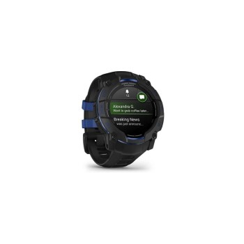 Garmin Instinct 3 black/bolt blue, 50mm. AMOLED-Display
