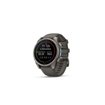 Garmin Fenix 9, 47mm, Kieselgrau