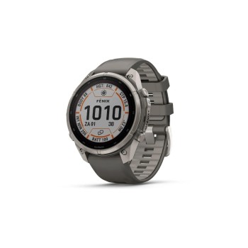 Garmin Fenix 9 Pro Solar, 47mm, Kieselgrau, inReach