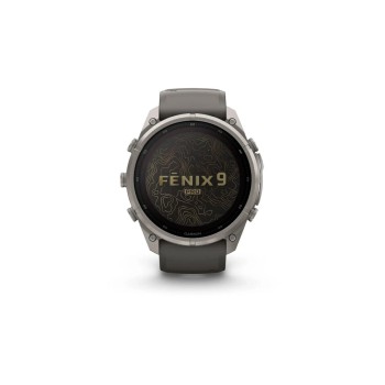Garmin Fenix 9 Pro Solar, 51mm, Kieselgrau, inReach