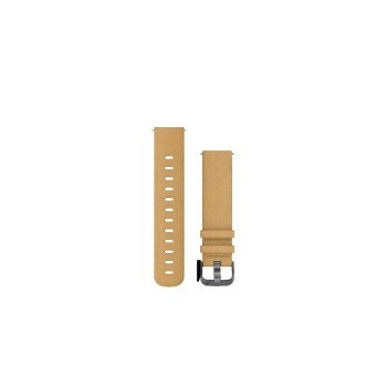 Garmin Quick Release Band, leather tan suede w. slate Garmin Quick Release Band, leather tan suede w. slate