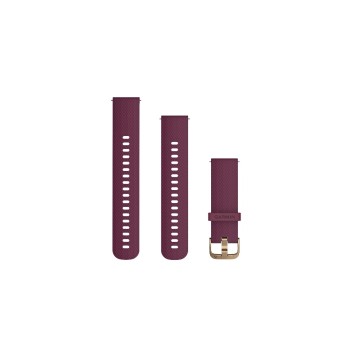 Garmin Quick Release Band, Merlot-Gold, One-Size Garmin Quick Release Band, Merlot-Gold, One-Size