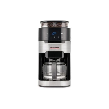 Gastroback Cafetière filtre Grind & Brew Pro Thermo Noir/Argenté