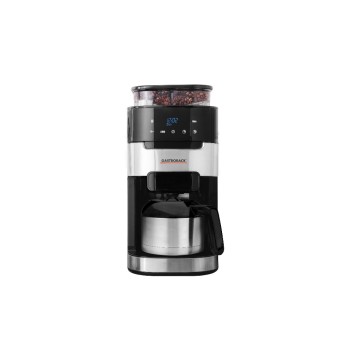 Gastroback Cafetière filtre Grind & Brew Pro Thermo Noir/Argenté