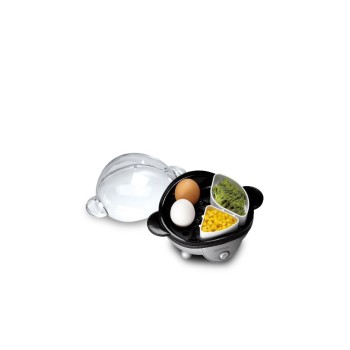 Gastroback Cuiseur à œufs 42801 Noir/Argenté Gastroback Cuiseur à œufs 42801 Noir/Argenté