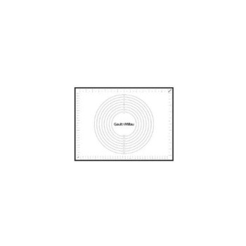 Gault&Millau Backmatte, Silikon, transparent Skalierung+ Hilfslinie