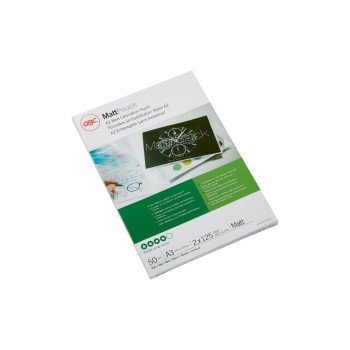 GBC Laminiertaschen MattPouch, 50 Stk, 125 my, A3, 303 x 426 mm GBC Laminiertaschen MattPouch, 50 Stk, 125 my, A3, 303 x 426 mm