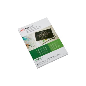 GBC Laminiertaschen MattPouch, 100 Stk, 75 my, A3, 303 x 426 mm GBC Laminiertaschen MattPouch, 100 Stk, 75 my, A3, 303 x 426 mm