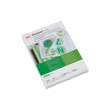 GBC Laminiertaschen DocumentPouch, 100 Stk, 80 my, A5, 154 x 216 mm GBC Laminiertaschen DocumentPouch, 100 Stk, 80 my, A5, 154 x 216 mm