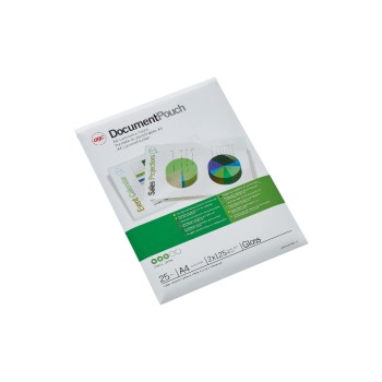 GBC Document Laminiertasche for Dokumente, glänzend, Format A4, 2 x 125 Mikron GBC Document Laminiertasche for Dokumente, glänzend, Format A4, 2 x 125 Mikron