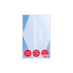 GBC Card Laminiertaschen Kleinformat, glänzend, 54 x 86 mm 250 Mikron
