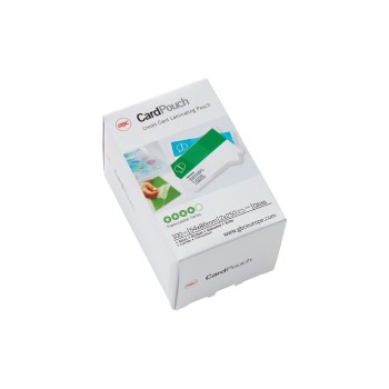 GBC Card Laminiertaschen Kleinformat, glänzend, 54 x 86 mm 250 Mikron GBC Card Laminiertaschen Kleinformat, glänzend, 54 x 86 mm 250 Mikron