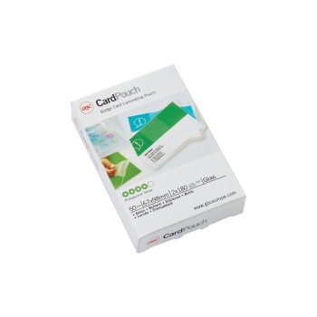 GBC Card Laminiertaschen Kleinformat, glänzend, 67 x 99 mm, 180 Mikron GBC Card Laminiertaschen Kleinformat, glänzend, 67 x 99 mm, 180 Mikron