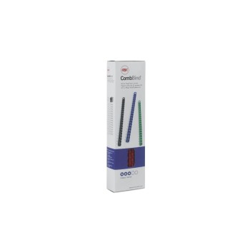 GBC Binderücken A4 10mm, black, 100 Stk., mit 21 Ringen, 100Stk. GBC Binderücken A4 10mm, black, 100 Stk., mit 21 Ringen, 100Stk.