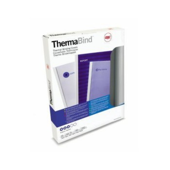 GBC Thermobindemappe ThermaBind Standard, Weiß, Klarsichtfolie/Karton, 1,5 mm,100Stk. GBC Thermobindemappe ThermaBind Standard, Weiß, Klarsichtfolie/Karton, 1,5 mm,100Stk.