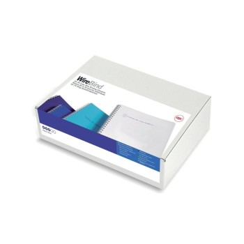 GBC Binderücken Draht 9,5mm, sil., 100 Stk., mit 34 Ringen, 100Stk. GBC Binderücken Draht 9,5mm, sil., 100 Stk., mit 34 Ringen, 100Stk.