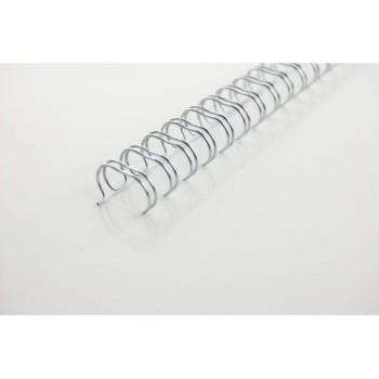 GBC Binderücken Draht 12,5mm, sil., 100 Stk, mit 34 Ringen, 100Stk. GBC Binderücken Draht 12,5mm, sil., 100 Stk, mit 34 Ringen, 100Stk.