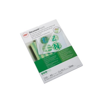 GBC Laminierfolie 75 Micron, A3 (303x426), 100 Stk., gloss GBC Laminierfolie 75 Micron, A3 (303x426), 100 Stk., gloss