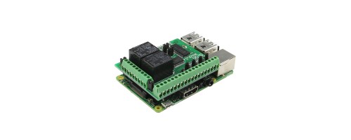 IO Relay Board, Push Buttons, Piface Replacement - for Rapsberry PI