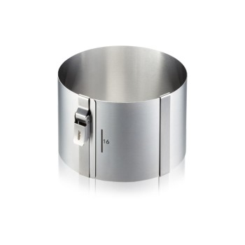 GEFU Tortenring TONDO CLIP, H: 10 cm