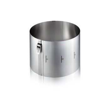 GEFU Tortenring TONDO CLIP, H: 15 cm