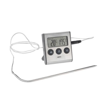 GEFU Bratenthermometer with Timer TEMPERE, Befestigungsmagnet, aufstellbares Display GEFU Bratenthermometer with Timer TEMPERE, Befestigungsmagnet, aufstellbares Display