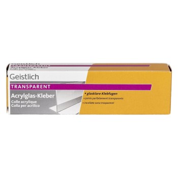 Geistlich Colle pour verre acrylique 42 g, Transparent