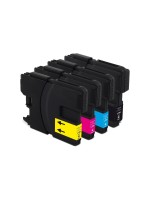 GenericInk Tinte Brother LC980 Multip., 1 x 12,3 x 7ml,BLCMY,1 x 550,3 x 675 S.