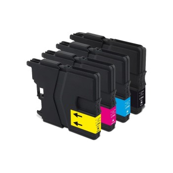 GenericInk Tinte Brother LC985 Multip., 1 x 12,3 x 8,5ml,BLCMY,1 x 620,3 x 265 S.