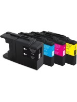 GenericInk Tinte Brother LC1280XL Multip., 1 x 57,3 x 13ml,BLCMY,1 x 2455,3 x 1225 S.