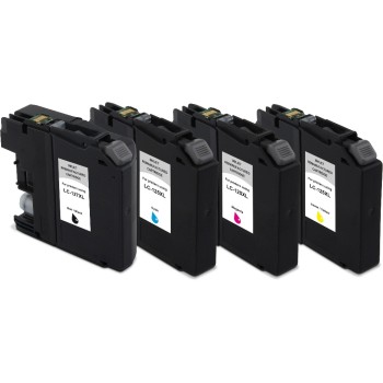GenericInk Tinte Brother LC127XL Multip., 1 x 27,3 x 10,5ml,BLCMY,1 x 1200,3 x1220 S.