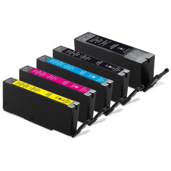 GenericInk Tinte Canon PGI-550XL Multip., 1 x 25,4 x 10,5ml,BLBLCMY,1 x850,3 x770 S.