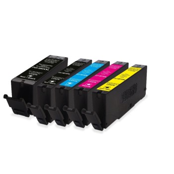 GenericInk Tinte Canon PGI-580XXL Multip., 1 x 25,4 x 10,5ml,BLBLCMY,1 x690,3 x865 S.