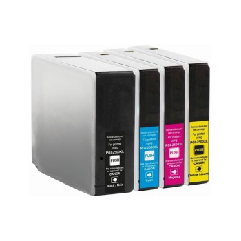 GenericInk Tinte Canon PGI-2500XL Multip., 1 x 72,3 x 20ml,BLCMY,1 x 2800,3 x 1765 S.
