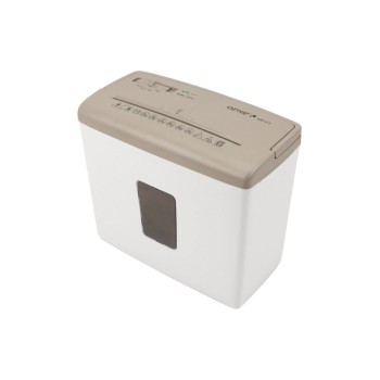 Genie Déchiqueteuse de documents 440X Blanc/marron P4, 4 feuilles Genie Déchiqueteuse de documents 440X Blanc/marron P4, 4 feuilles