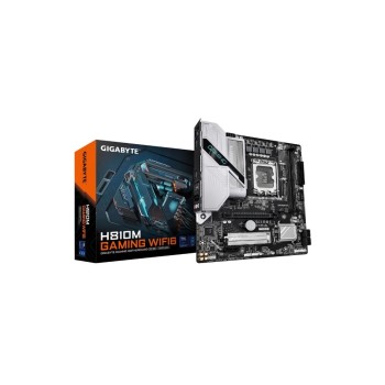Gigabyte H810M GAMING WIFI6, uATX, LGA1851, Intel H810, 2x DDR5, PCIe 4.0, WF6 Gigabyte H810M GAMING WIFI6, uATX, LGA1851, Intel H810, 2x DDR5, PCIe 4.0, WF6