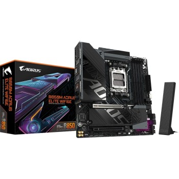 Gigabyte B850M A ELT WF6E, uATX, AM5, AMD B850, 4x DDR5, PCIe 5.0, WIFI6E Gigabyte B850M A ELT WF6E, uATX, AM5, AMD B850, 4x DDR5, PCIe 5.0, WIFI6E
