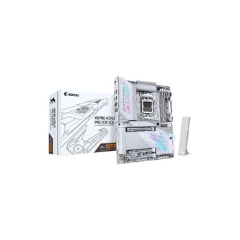 Gigabyte X870E AORUS PRO X3D ICE, ATX, AM5, AMD X870E, 4x DDR5, WIFI 7 Gigabyte X870E AORUS PRO X3D ICE, ATX, AM5, AMD X870E, 4x DDR5, WIFI 7