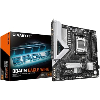 Gigabyte B840M EAGLE WIFI6, uATX, AM5, AMD B840, 2x DDR5, PCIe 4.0, WIFI6