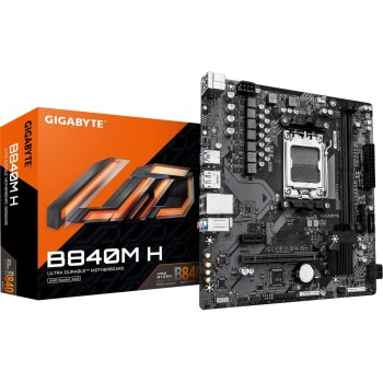 Gigabyte B840M H, uATX, AM5, AMD B840, 2x DDR5, PCIe 4.0