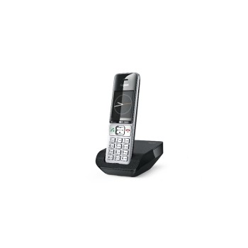Gigaset Téléphone sans fil Comfort 500 Noir/Argenté